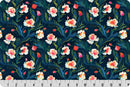 Quilting Cuddle - Whispering Blooms - Nightshade - Vibrant - Yardage