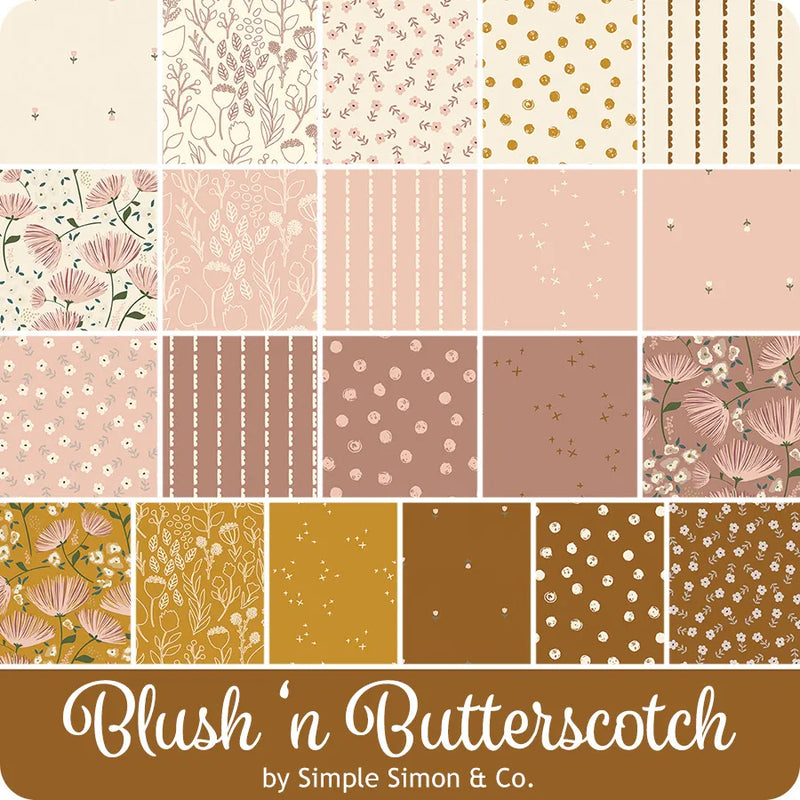 Blush 'n Butterscotch Charm Pack