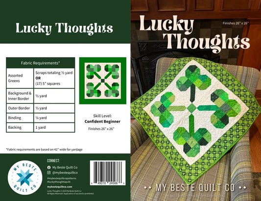 Lucky Thoughts 26" x 26" Quilt Pattern
