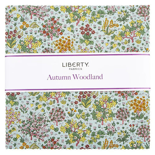 Autumn Woodland - 10" Squares, 42 pcs - Layer Cake
