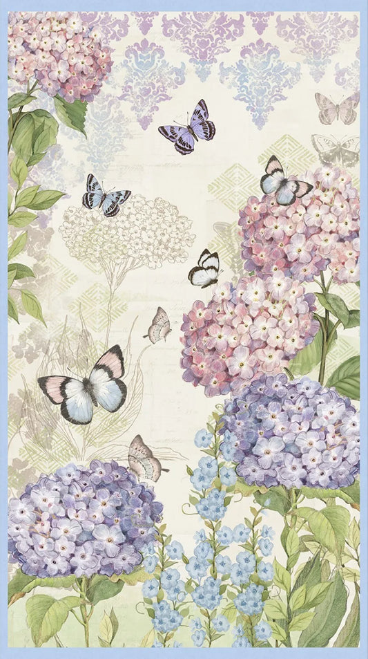 Hydrangea Mist Panel