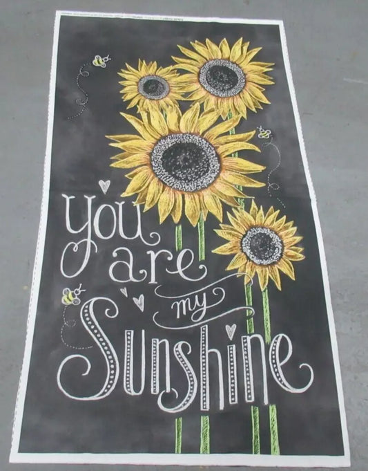 You Are My Sunshine Panel 23 x 43" Michael Miller