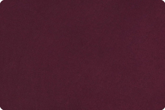 Extra Wide Solid Cuddle 3 Plumwine Yardage