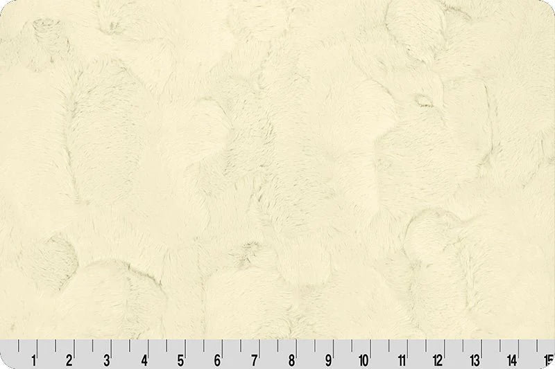 Luxe Cuddle Hide Ivory Yardage