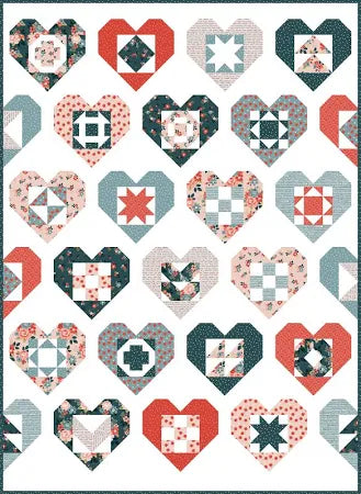 Wholehearted Quilt Kit 42"x 53"