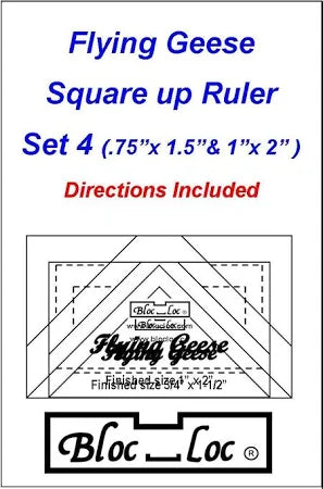 Bloc Loc Flying Geese Ruler Set #4