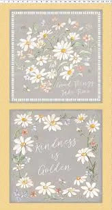 Daisy Field Pillow Panel