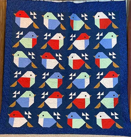 Pen and Paper/Riley Blake Sparrows Quilt Kit
