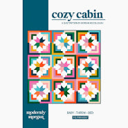Cozy Cabin Quilt Kit 60 x 60" Moda- Three Sisters Meadow Greens