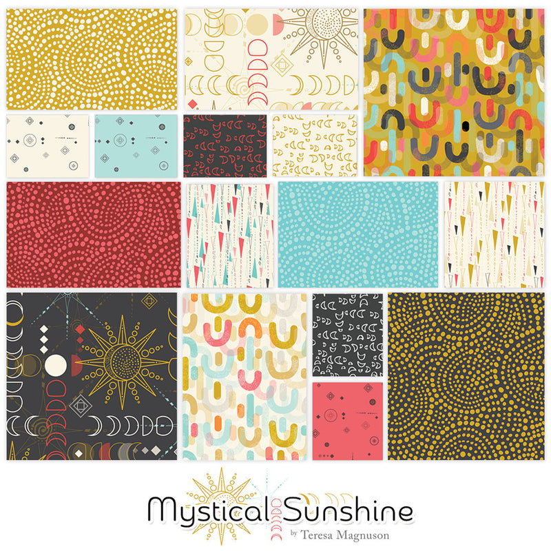 Mystical Sunshine 5" Square Bundle 42pcs Charm Pack