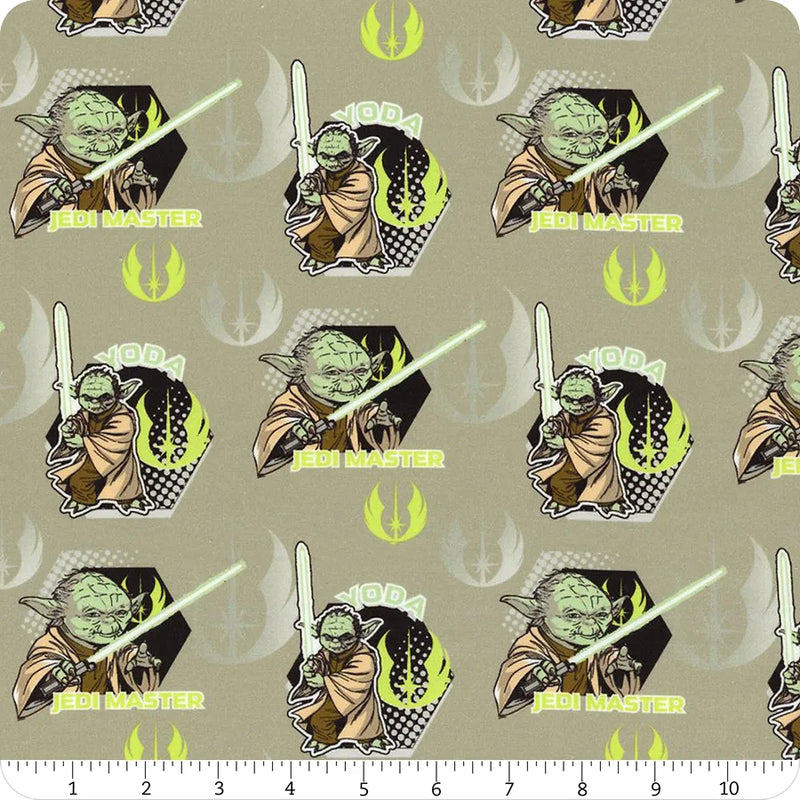 Star Wars Classics Green Yoda Action Fabric