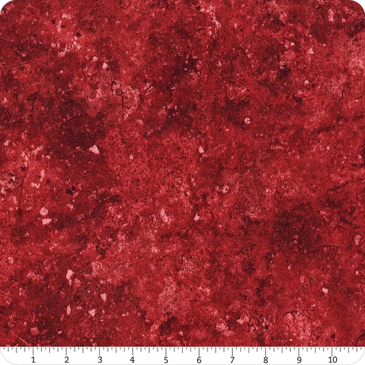 Stonehenge Red Mottled Fabric