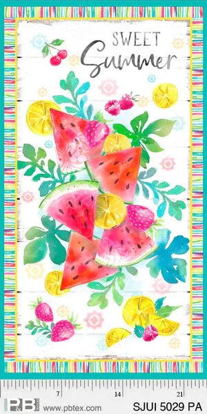 Sweet & Juicy Sweet Summer Main Panel 24" x 43"