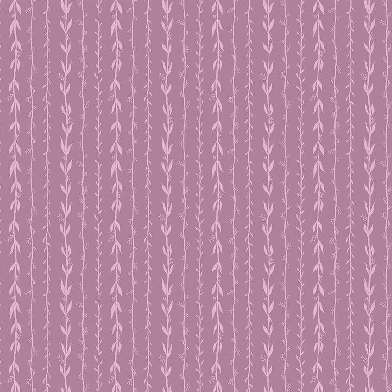 Thicket & Bramble Stripe Purple Fabric