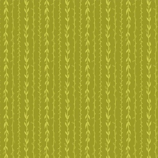 Thicket & Bramble Stripe Olive Fabric