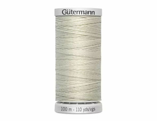 Gutermann - Extra Strong Polyester Upholstery Thread 110 yds - #299 - Off White