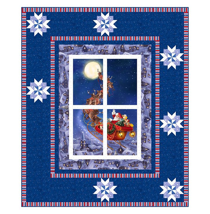Window View Quilt Kit Pattern