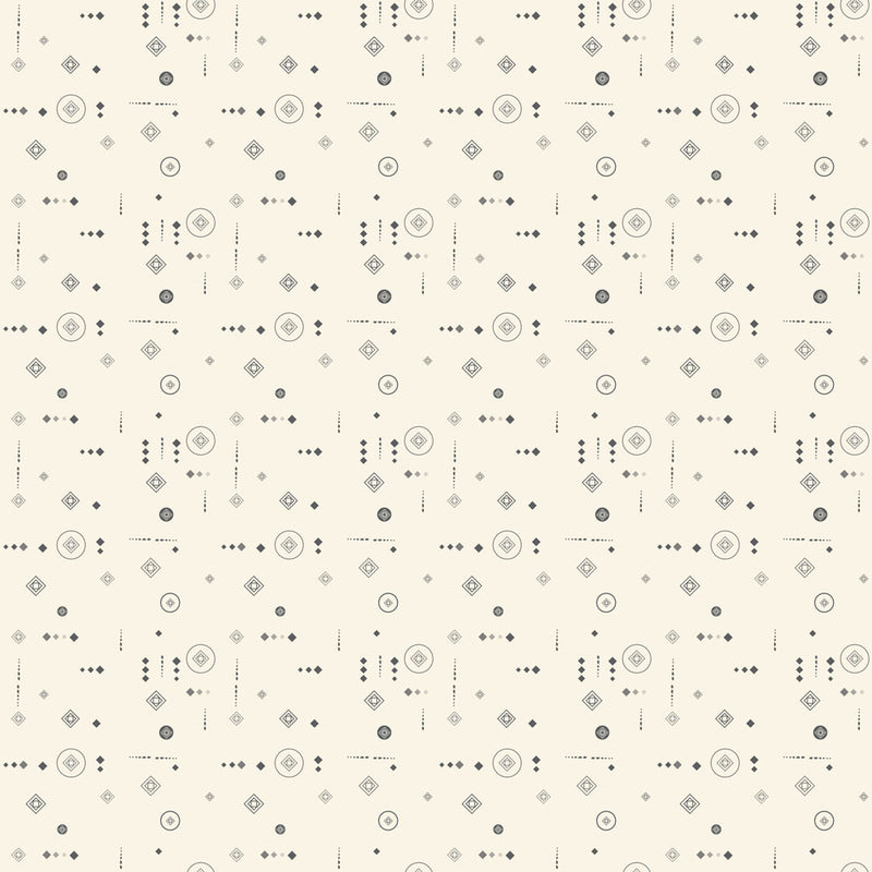 Mystical Sunshine Digital Galaxy Cream Fabric