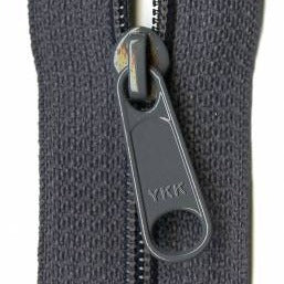 Ziplon Closed Bottom Zipper 14" Charcoal Gray