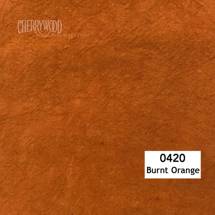 Burnt Orange 0420 Half Yard Cut