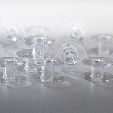 Pfaff Clear Plastic Bobbins, 10-pack "K"