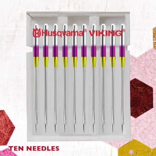 Husqvarna Viking Titanium 134R 100/18 Needle 10pk