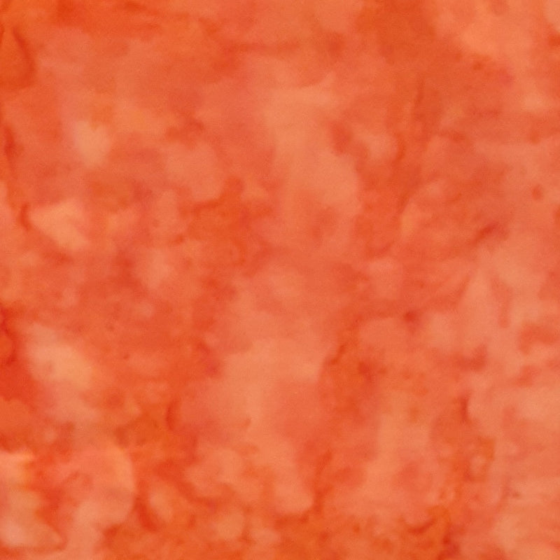 12th Street Batiks Orange10 Yardage