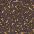 Rhythm & Harmony Trumpet and Sax Toss Brown Yardage