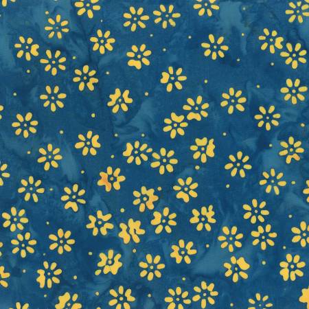 BeColourful Blue Daisy Batik Anthology