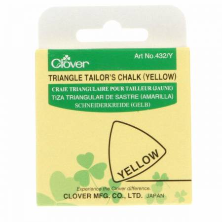 Triangle Tailor's Chalk Yellow