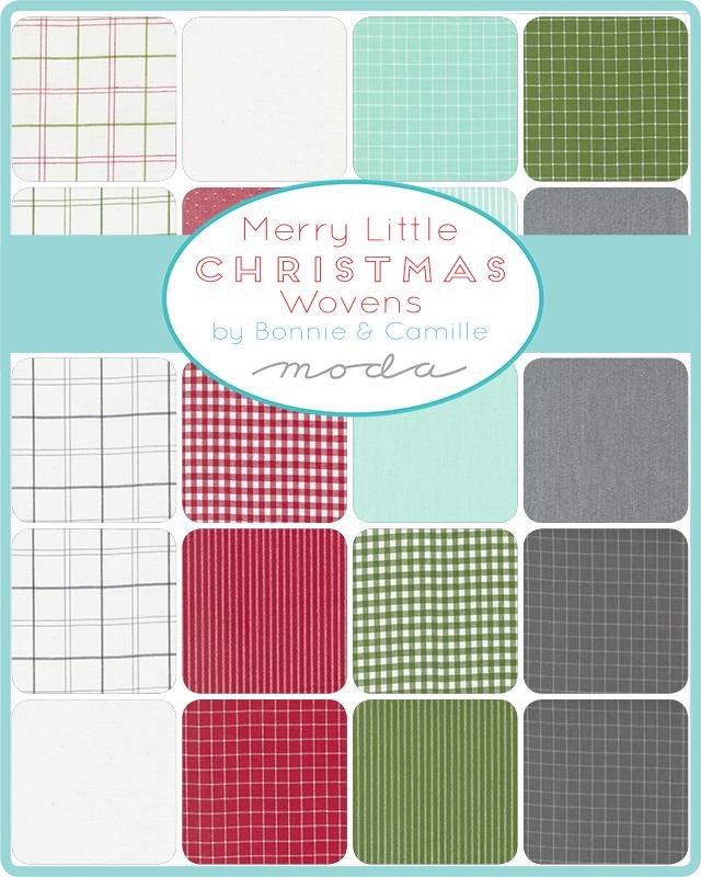 Merry Little Christmas Wovens 10" Squares 42pcs Layer Cake