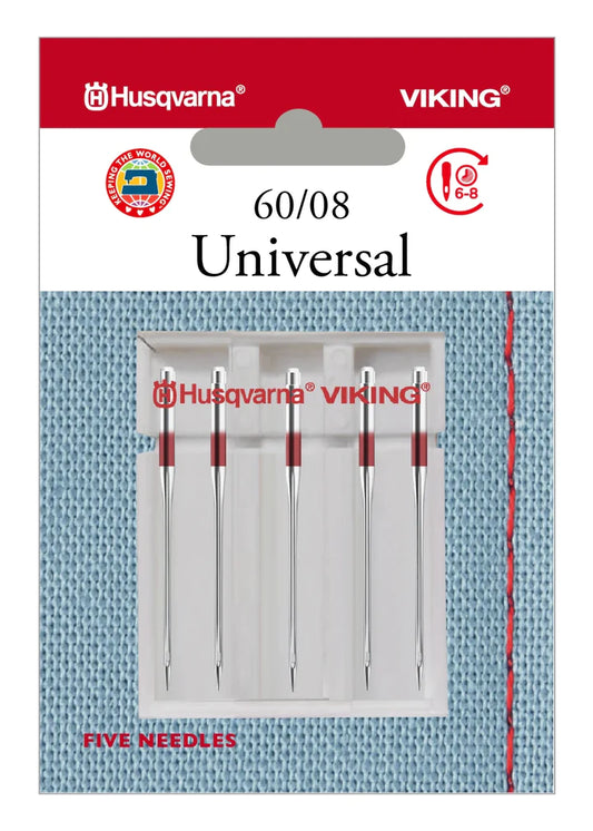 Husqvarna Viking Universal 60/08 Needle 5pk