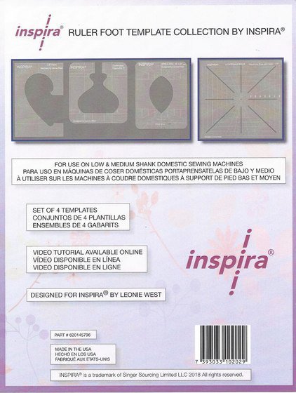 Ruler Foot Template Collection