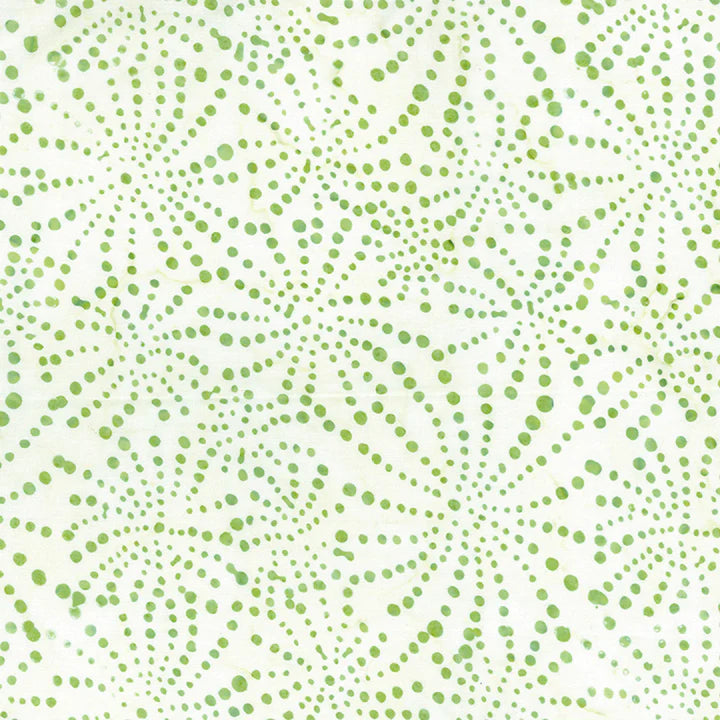 Quilter's Guide to the Galaxy Fireworks Citrus Green Yardage