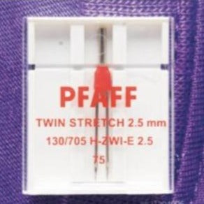 Twin Stretch 2.5mm Needle Size 75/11