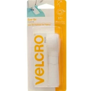 VELCRO® Brand Sew On Tape White (30" x 3/4")