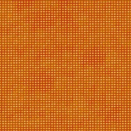 Dit-Dot Rich Orange Yardage