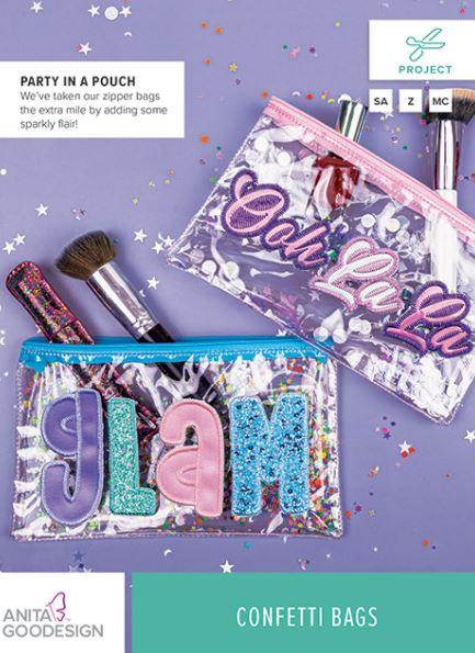 Anita Goodesign Confetti Bags Projects Collection
