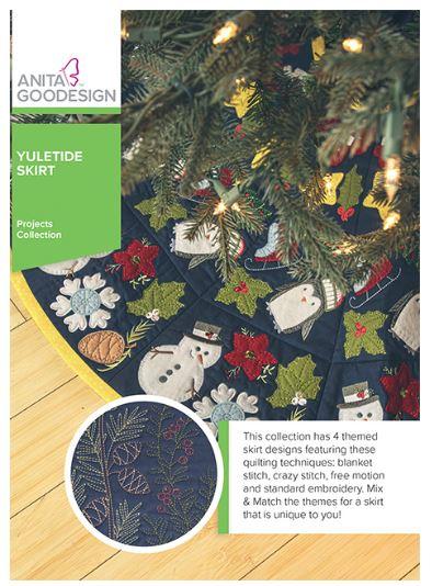 Anita Goodesign Yuletide Skirt Project Collection