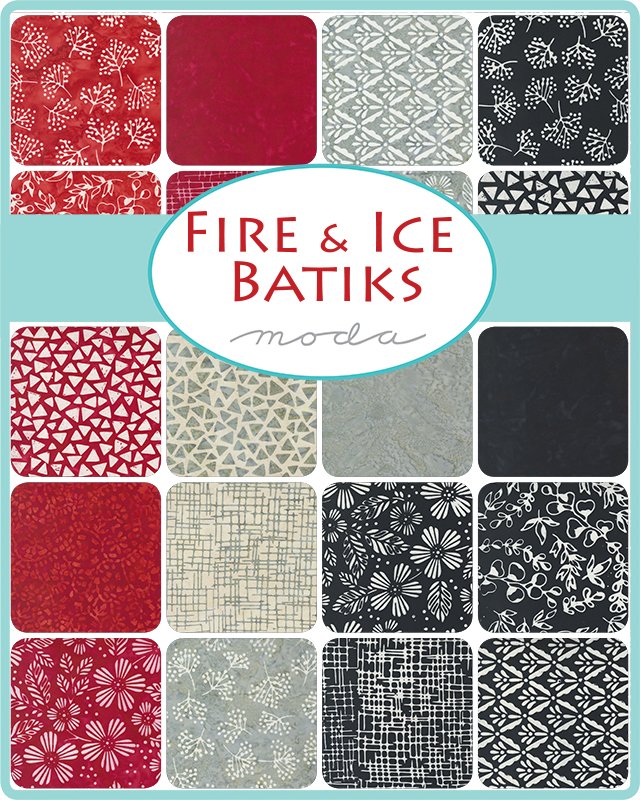Fire And Ice Batiks Jelly Roll