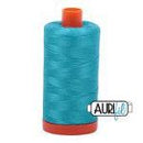 Cotton Makó 50wt 1422yds 2810 Turquoise Thread