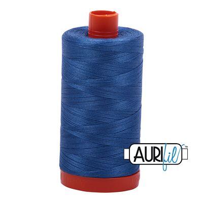 Cotton Makó 50wt 1422yds 6738 Peacock Blue