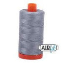 Cotton Makó 50wt 1422yds 2610 Light Blue Grey Thread