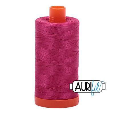 Cotton Makó 50wt Thread 1422yds 1100 Red Plum
