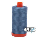 Cotton Makó 50wt 1422yds 1126 Blue Grey Thread