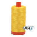 Cotton Makó 50wt 1422yds 2120 Canary Thread