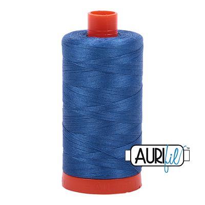 Cotton Makó 50wt 1422yds 2730 Delft Blue Thread