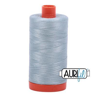 Aurifil Cotton Mako Thread 50wt 1300m 2847 BRIGHT GRAY BLUE