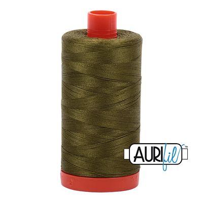 Cotton Makó 50wt Thread 1422yds 2887 Olive
