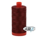 Cotton Makó 50wt 1422yds 4012 Copper Brown Thread